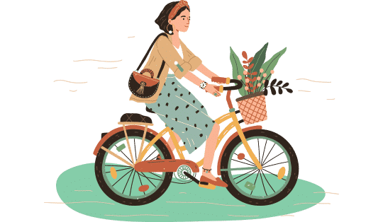 Illustration - Bike Ride