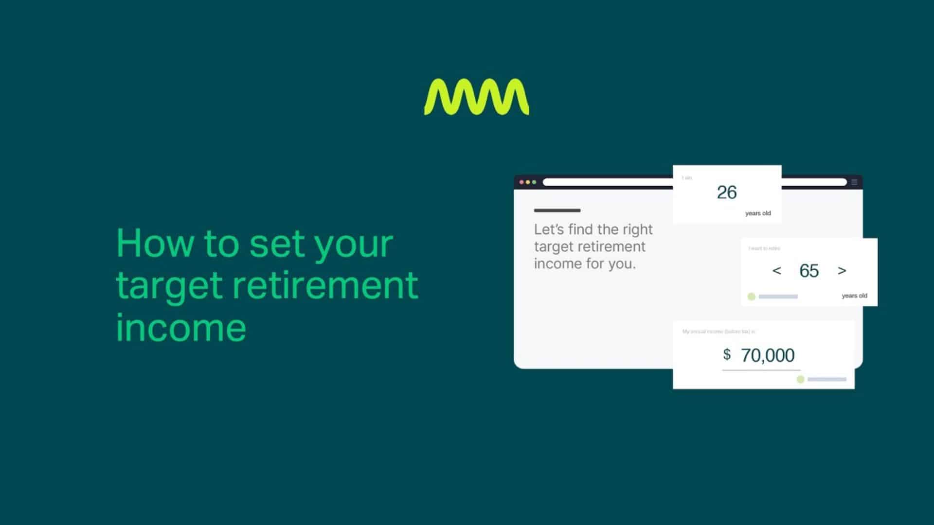 How to set your target retirement income - Common Wealth