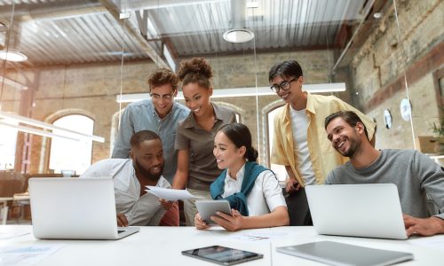 working team on cost cutting